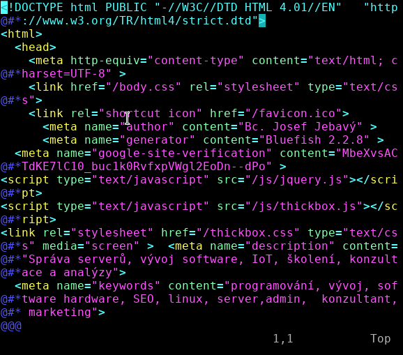 html code